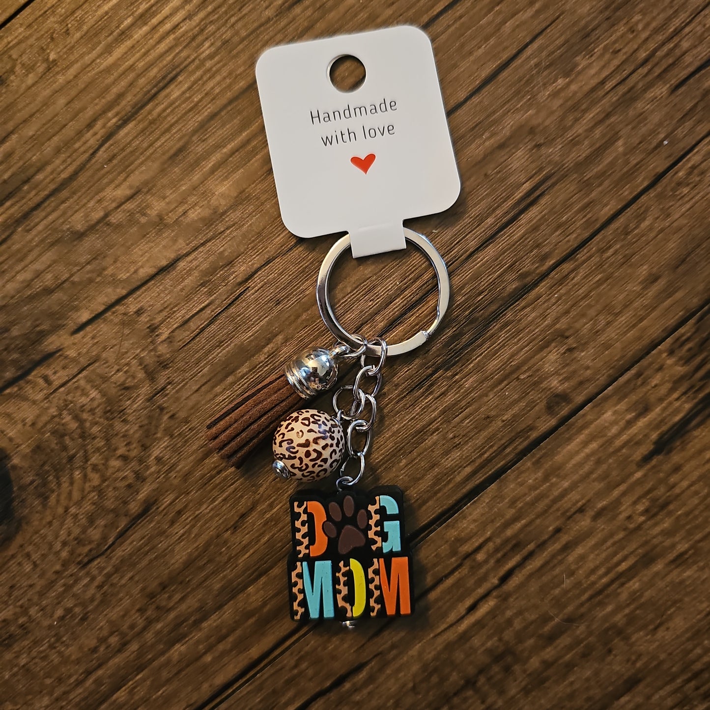 Dog Mom Keychain