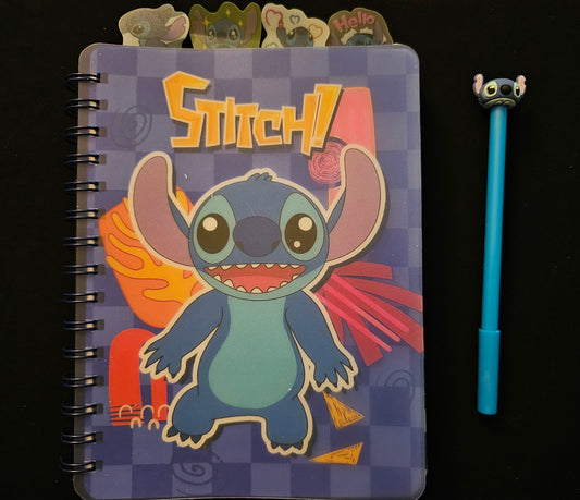 Stitch Notebook and Pen Combo