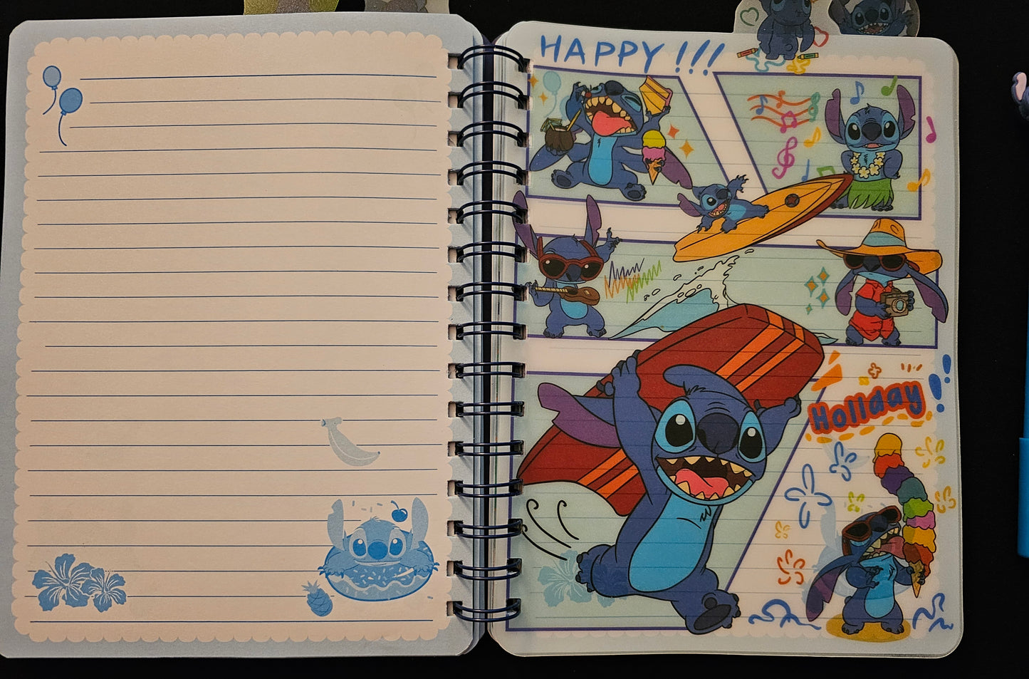 Stitch Notebook and Pen Combo