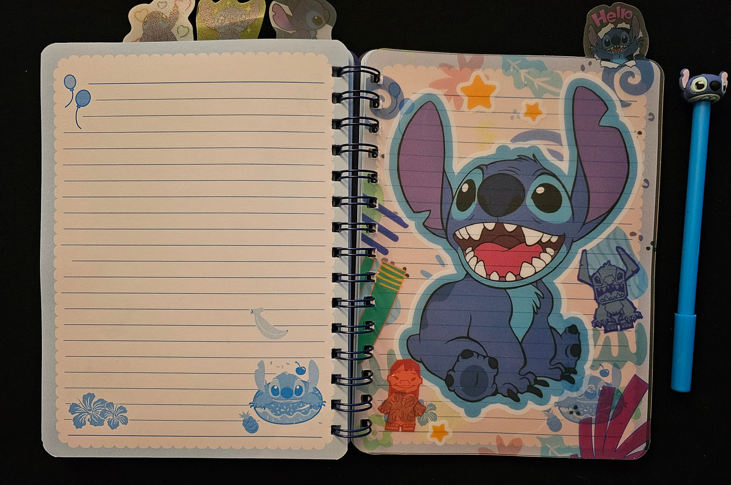 Stitch Notebook and Pen Combo