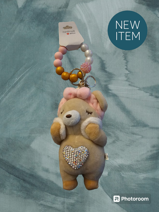 Teddy Bear Wristlet