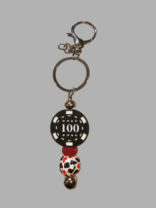 Poker Keychain