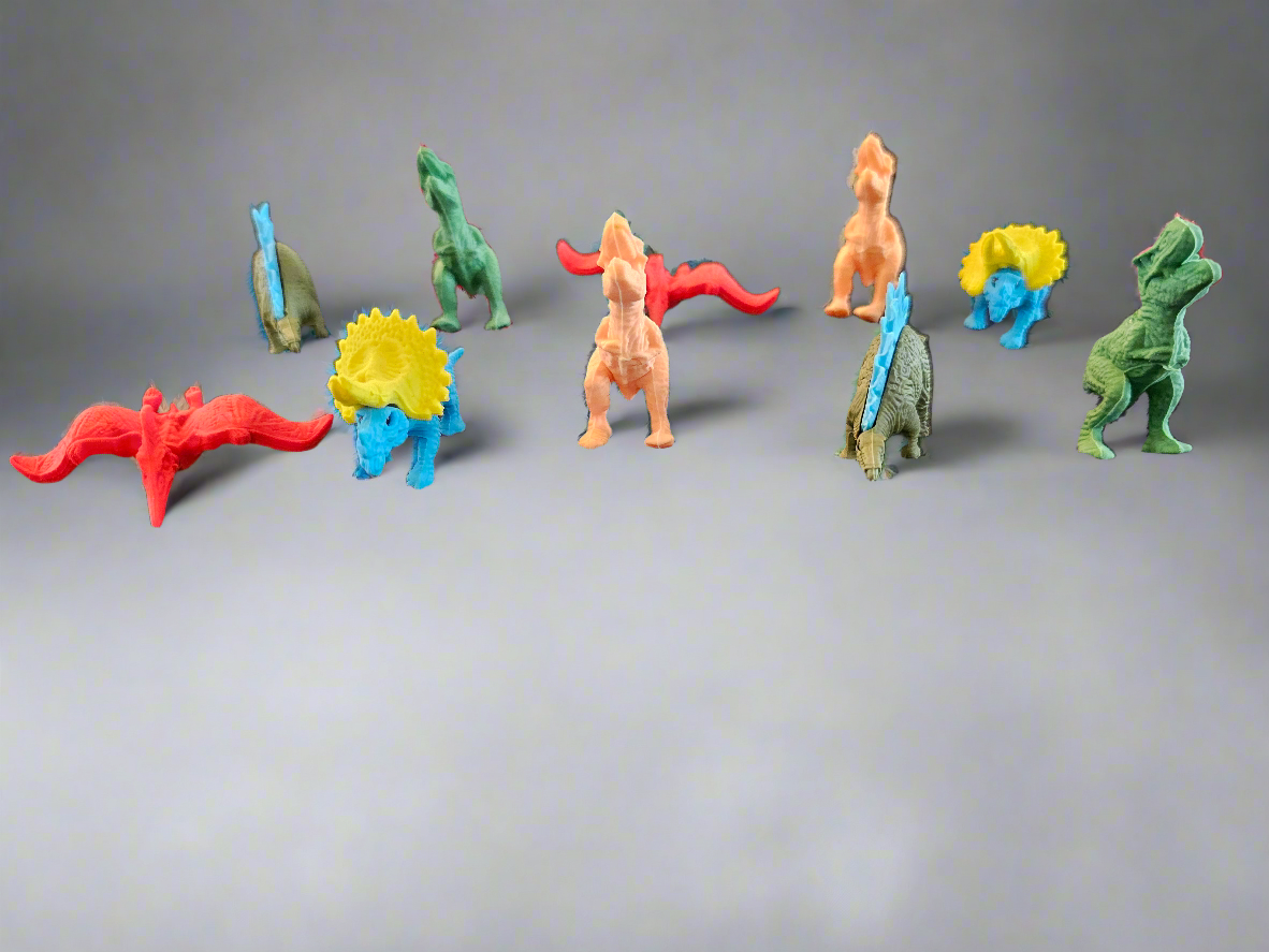 Dinosaur Erasers