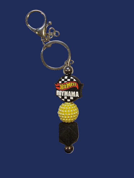 Boy Mama Keychain